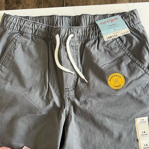 Cat & Jack Charcoal Jogger Pants with Reinforced Knees